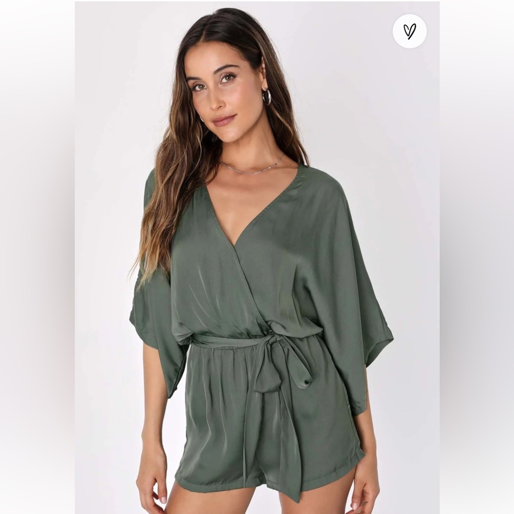 Satin Romper